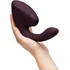 Вибратор с вакуумно-волновой стимуляцией клитора Womanizer Next Duo фиолетовый фото 3