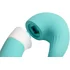 Вибратор 2в1 Youvic бирюзовый фото 6