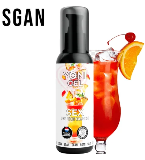 Лубрикант для орального секса Sgan Yoni Gel Cекс на пляже 100 мл фото 2
