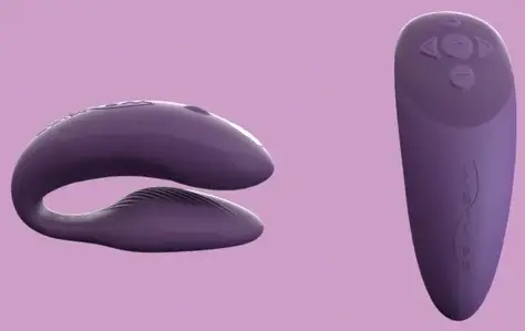 Вибратор для пар We-Vibe Chorus Pro с сенсорным пультом фиолетовый фото 16