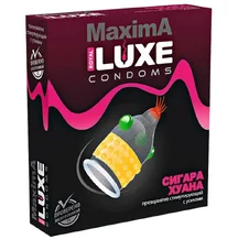 Презерватив Luxe maxima Сигара Хуана с усиками и шариками 1 шт