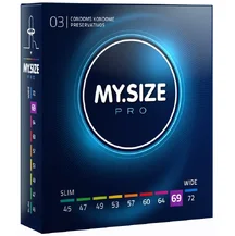 Большие презервативы MY.SIZE №69 3 шт