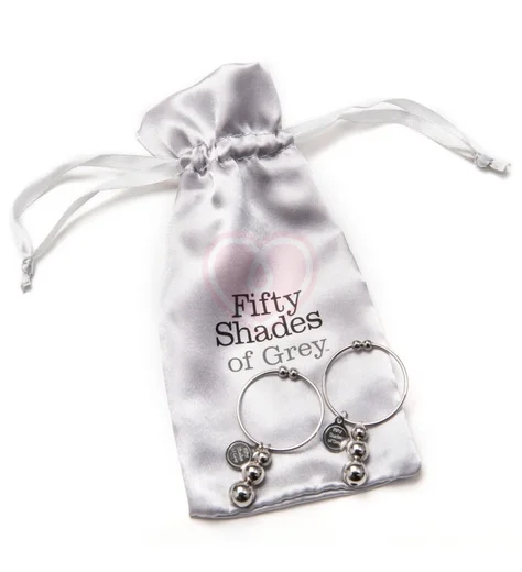 Кольца-украшения для сосков '50 оттенков серого' Pleasure and Pain фото 3