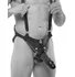 Фаллопротез с ремнями Hollow Strap-On Suspender System 25 см чёрный фото 1