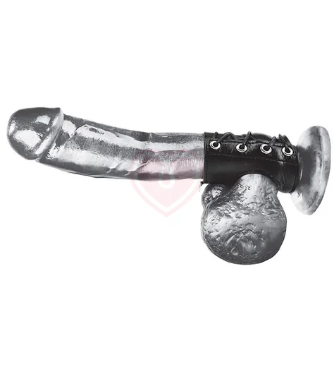 Сбруя для члена на шнуровке Cock Sheath 7,5 см фото 1