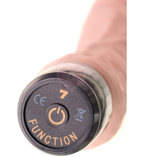 Силиконовый реалистичный вибратор Toyfa A-toys 16 см телесный фото 6