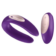 Стимулятор для пар с пультом управления Satisfyer Partner Toy Plus Remote фиолетовый