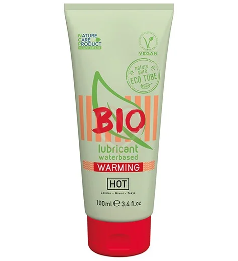 Разогревающий органический лубрикант Hot Bio Warming Glide 100 мл фото 1