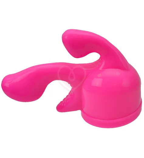 Насадка для тройной стимуляции розовая фото 1