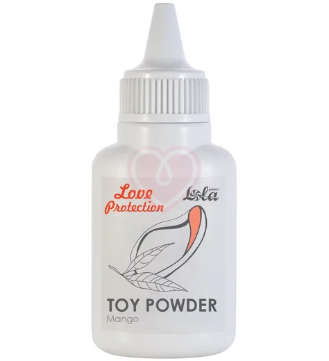 Пудра для игрушек ароматизированная Love Protection Манго 15 г фото 1