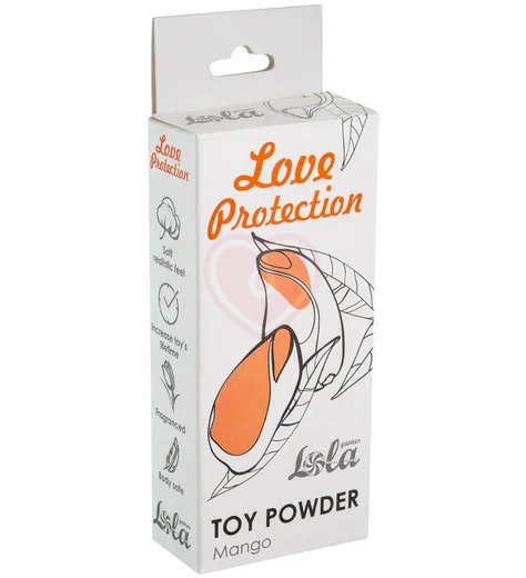 Пудра для игрушек ароматизированная Love Protection Манго 15 г фото 2
