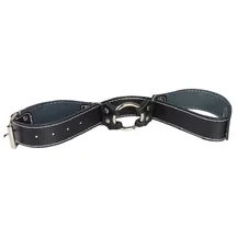 Кожаные ремённые оковы для ног с колечком