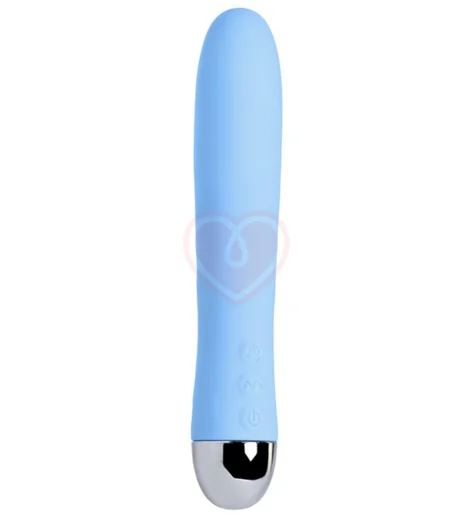 Вибратор с нагревом и пульсирующими шариками Physics Fahrenheit голубой фото 1