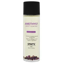 Массажное масло Exsens Amethyst Sweet Almond с аметистом и миндалём 100 мл