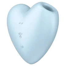 Вакуумный вибростимулятор Satisfyer Cutie Heart голубой