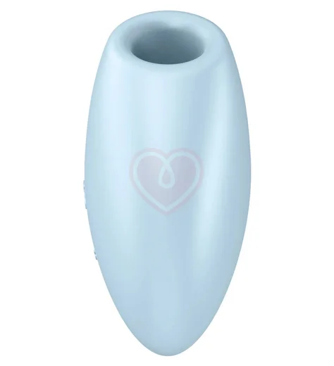 Вакуумный вибростимулятор Satisfyer Cutie Heart голубой фото 3