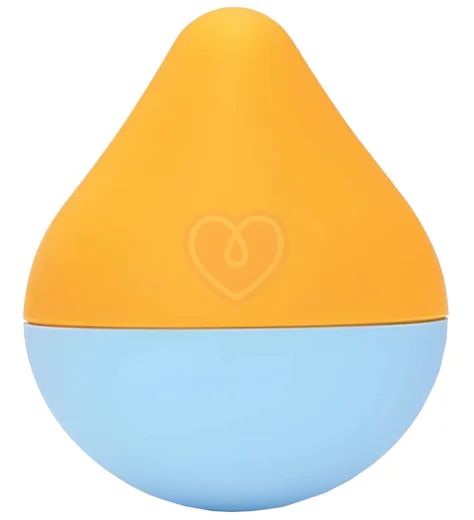 Мини-вибратор Tenga Iroha Mini Sora-Mikan оранжево-голубой фото 1