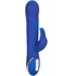 Вибратор-кролик с ротацией Signature Rotating Beaded Rabbit синий фото 1