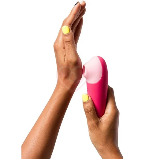 Вакуумный клиторальный стимулятор Romp Shine X розовый фото 5