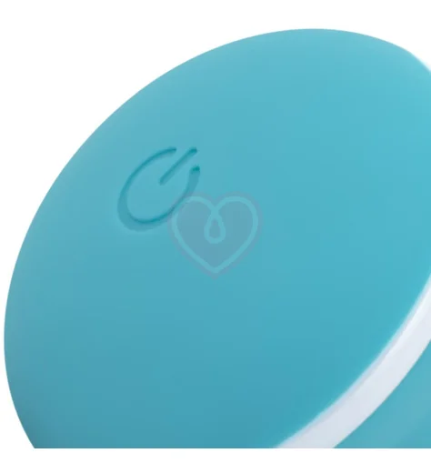 Анальная пробка с вибрацией Cala Azul Blanca Anal Plug голубая фото 7