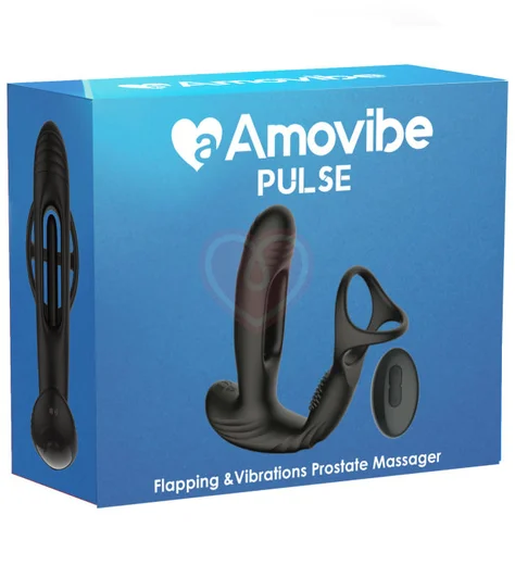 Массажер простаты с осцилляцией Amovibe Pulse фото 9