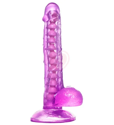 Фаллоимитатор с каркасом A-Toys by Toyfa Celiam фиолетовый фото 1