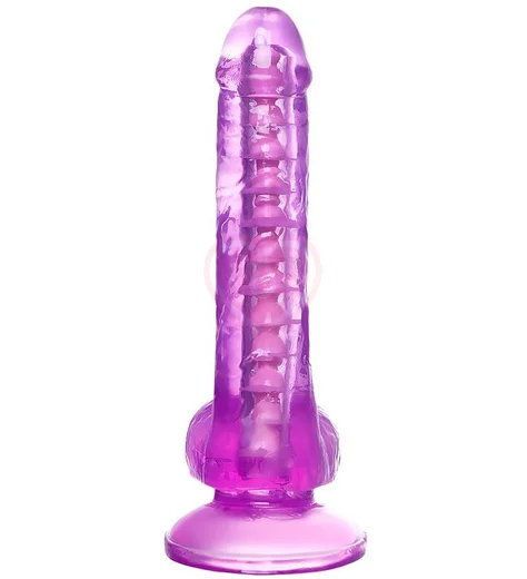 Фаллоимитатор с каркасом A-Toys by Toyfa Celiam фиолетовый фото 3