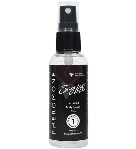 Парфюмированный спрей для тела Sexy Life №1 с феромонами для мужчин 50 мл фото 1