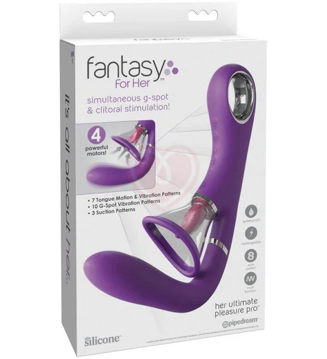 Стимулятор зоны G с помпой и язычком для клитора Ultimate Pleasure Pro фото 5