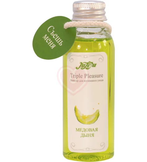 Эликсир для орального секса Juleju Triple Pleasure Медовая дыня 65 г фото 1
