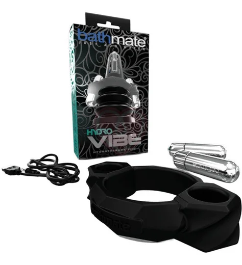 Мужская насадка с двумя вибраторами Bathmate Hydro Vibe для гидропомп фото 3