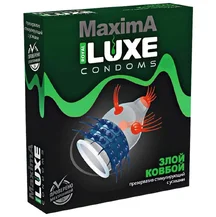 Презерватив Luxe maxima Злой Ковбой с усиками 1 шт