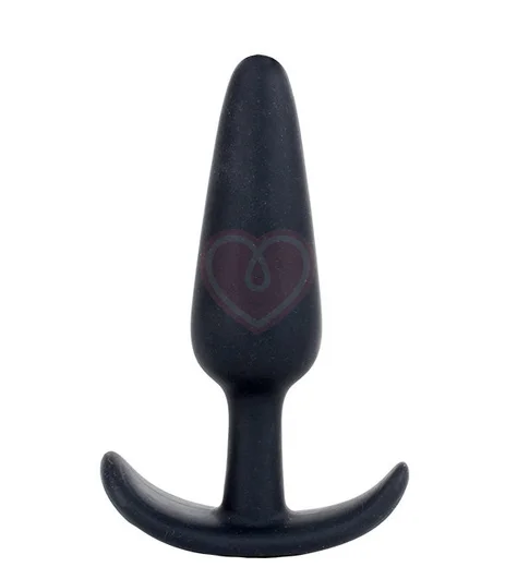 Анальная пробка для ношения Mood Naughty-1 средняя чёрная фото 1