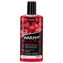 Съедобное разогревающее масло WarmUp Малина 150 мл