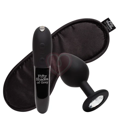 Набор Come To Bed '50 оттенков серого' и We-Vibe Tango X фото 1