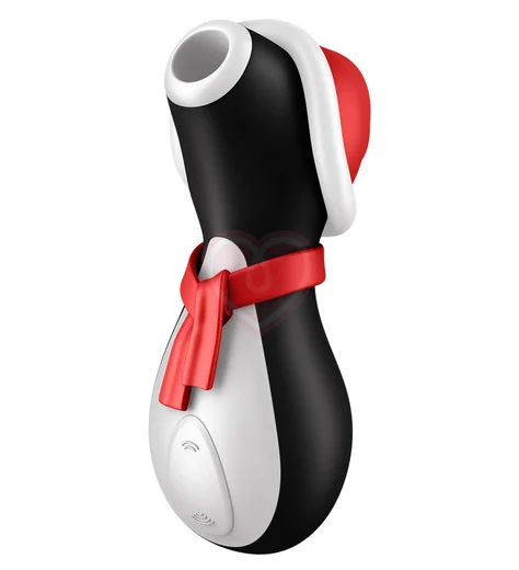 Вакуумный клиторальный стимулятор Satisfyer Penguin Holiday Edition фото 1