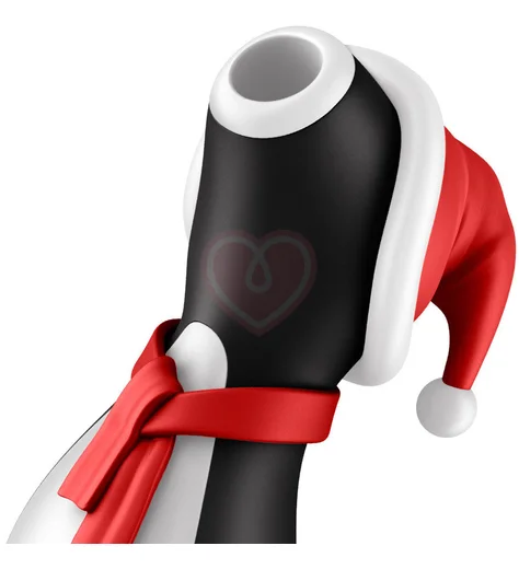 Вакуумный клиторальный стимулятор Satisfyer Penguin Holiday Edition фото 5