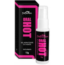 Разогревающий оральный гель Oral Hot со вкусом тутти-фрутти 15 г