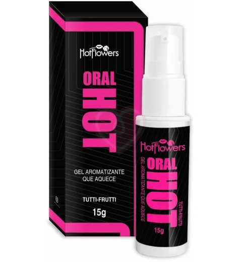 Разогревающий оральный гель Oral Hot со вкусом тутти-фрутти 15 г фото 1