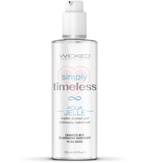 Густой лубрикант с гиалуроном Wicked Simply Timeless Aqua Jelle 120 мл фото 1