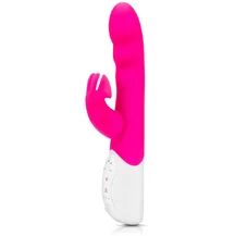 Вибратор-кролик с эффектом всасывания Clitoral Suction Rabbit розовый