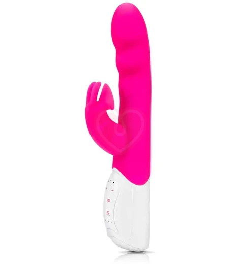 Вибратор-кролик с эффектом всасывания Clitoral Suction Rabbit розовый фото 1