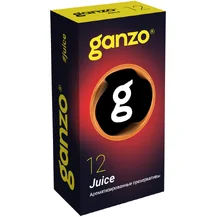 Ароматизированные цветные презервативы Ganzo Juice Black Edition №12