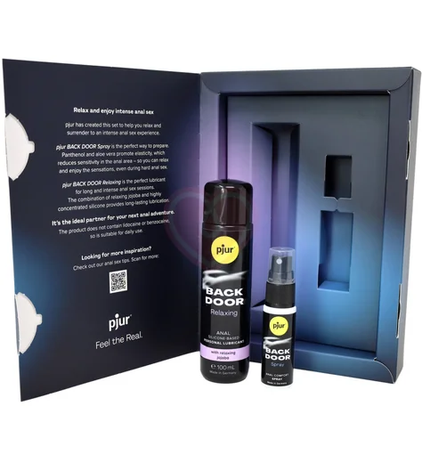 Набор для анального секса Pjur Back Door Value Pack смазка и спрей фото 1