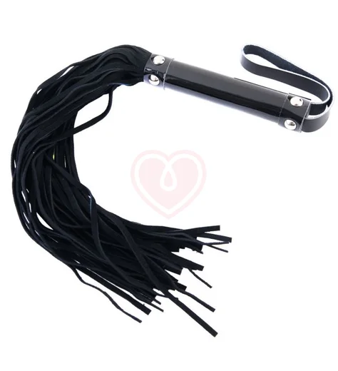 Флоггер из замши ToyFa Theatre чёрный фото 1