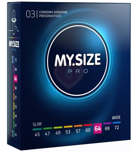 Большие презервативы MY.SIZE №64 3 шт фото 1