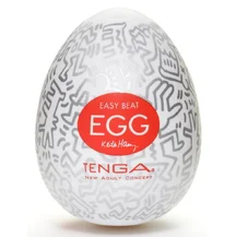 Мастурбатор яйцо Tenga&Keith Haring Egg Party