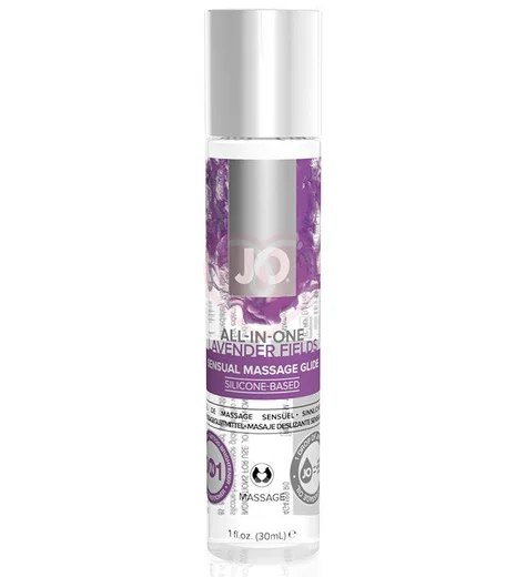 Массажный гель-масло All-In-One Massage Oil Lavender с ароматом лаванды 30 мл фото 1