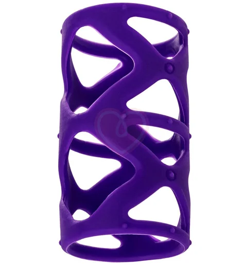 Рельефная насадка ToyFa A-Toys фиолетовая фото 1