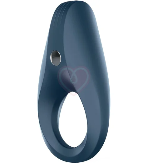Эрекционное виброкольцо удлинённое Satisfyer Rings синее фото 1